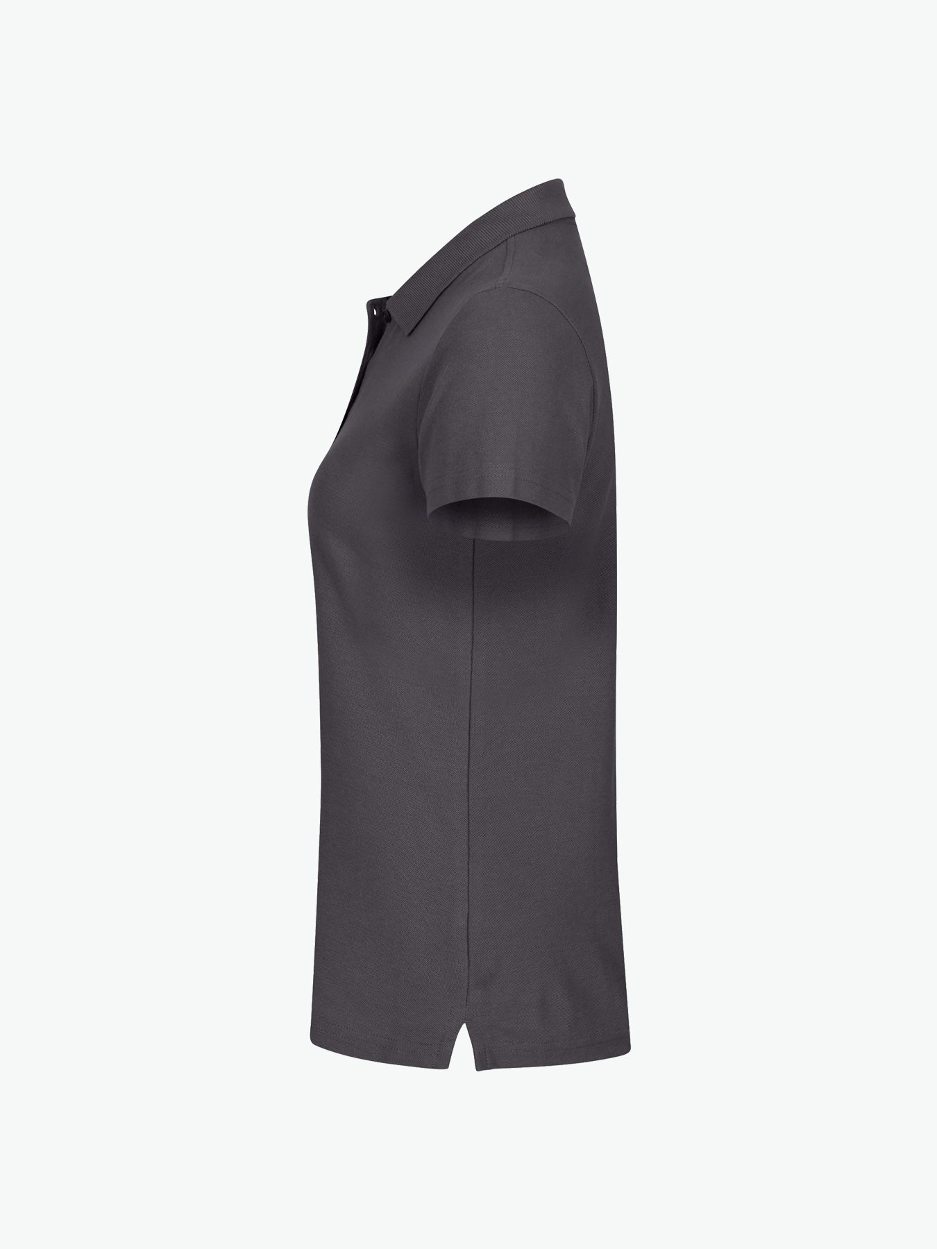 Clique Basic Polo Women - Metaalgrijs Polo Dames Clique