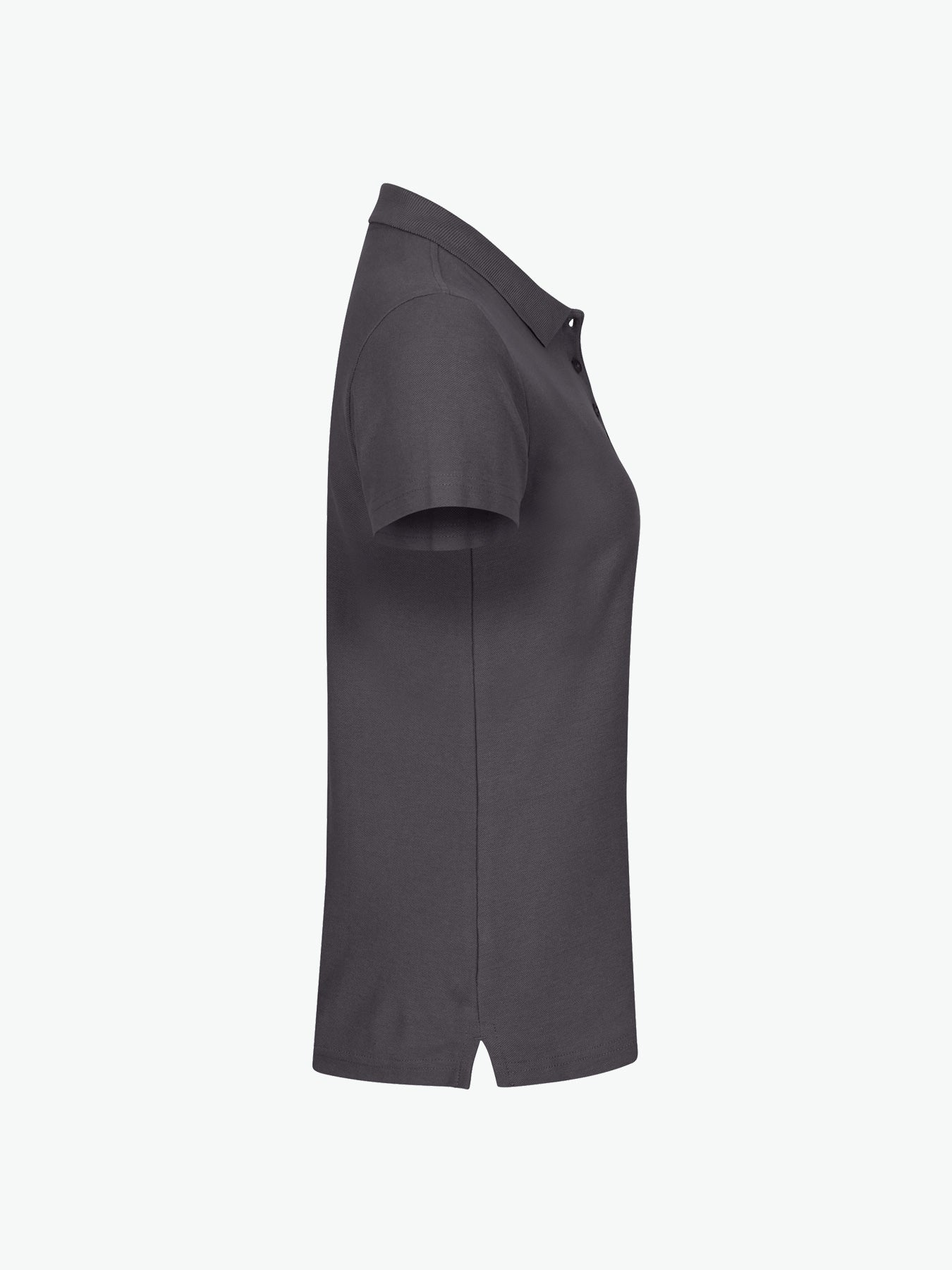 Clique Basic Polo Women - Metaalgrijs Polo Dames Clique