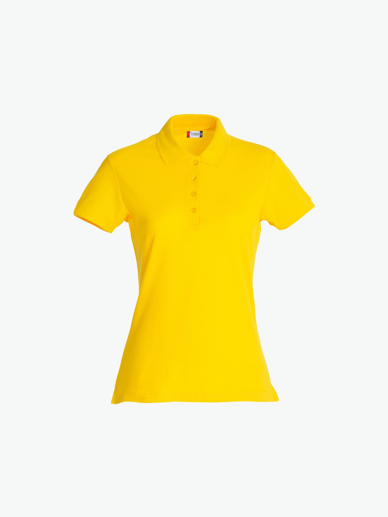 Clique Basic Polo Women - Lemon Polo Dames Clique XS
