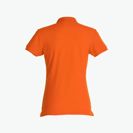 Clique Basic Polo Women - Dieporanje Polo Dames Clique