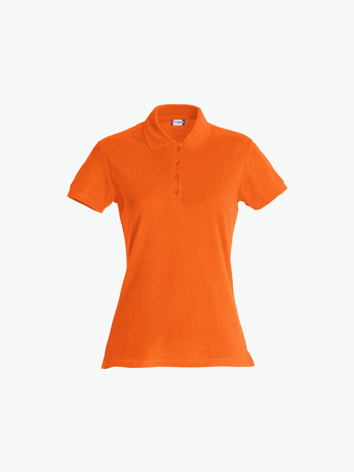 Clique Basic Polo Women - Dieporanje Polo Dames Clique XS