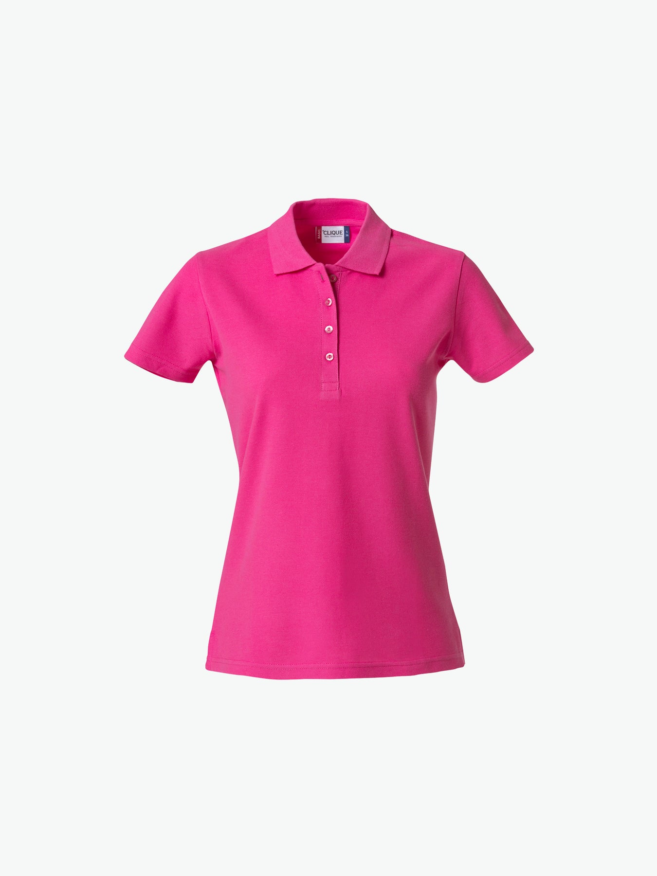 Clique Basic Polo Women - Helder Kersen Polo Dames Clique XS