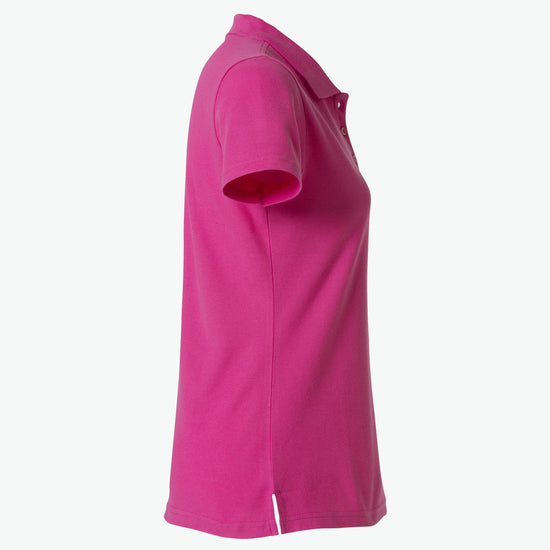 Clique Basic Polo Women - Helder Kersen Polo Dames Clique