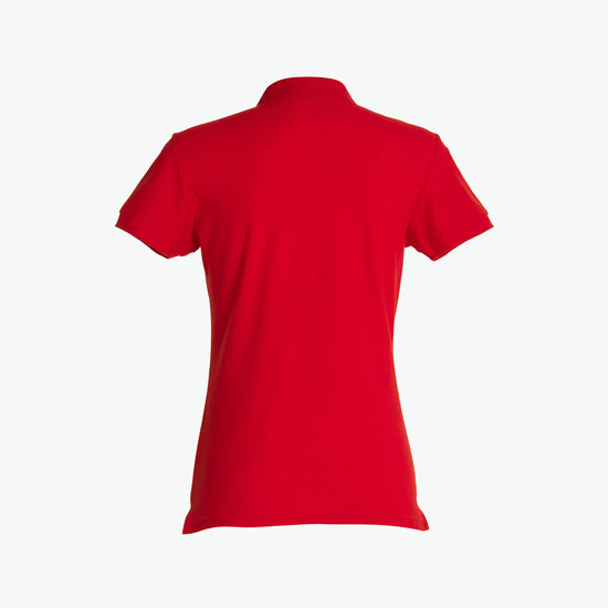 Clique Basic Polo Women - Rood Polo Dames Clique