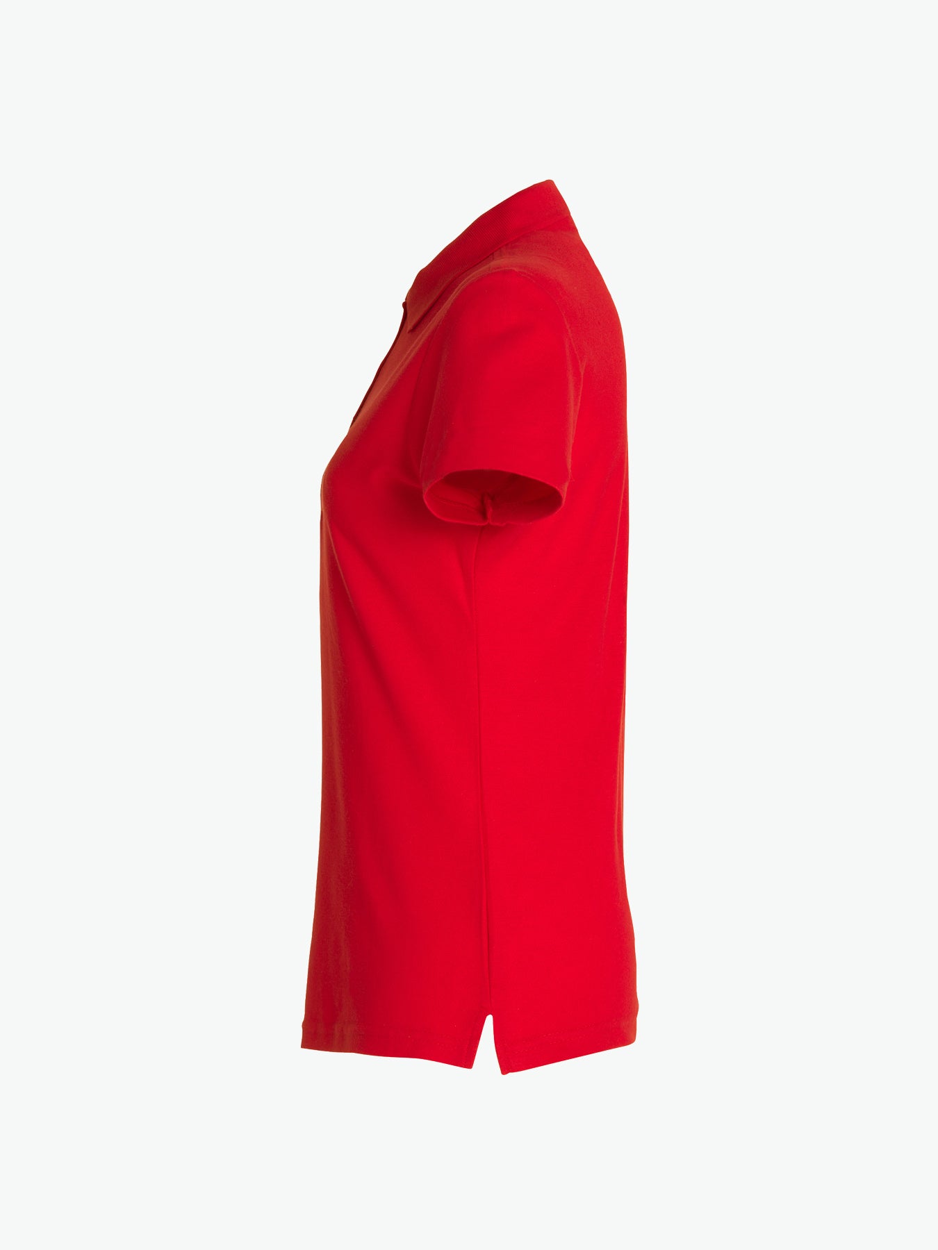Clique Basic Polo Women - Rood Polo Dames Clique