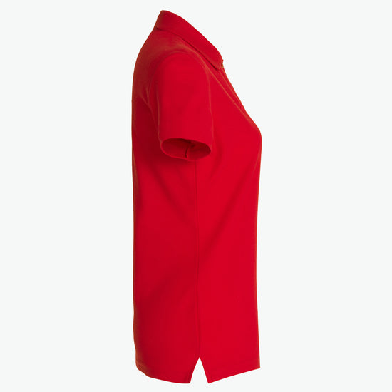 Clique Basic Polo Women - Rood Polo Dames Clique