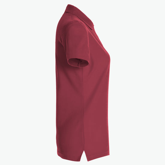 Clique Basic Polo Women - Bordeaux Polo Dames Clique