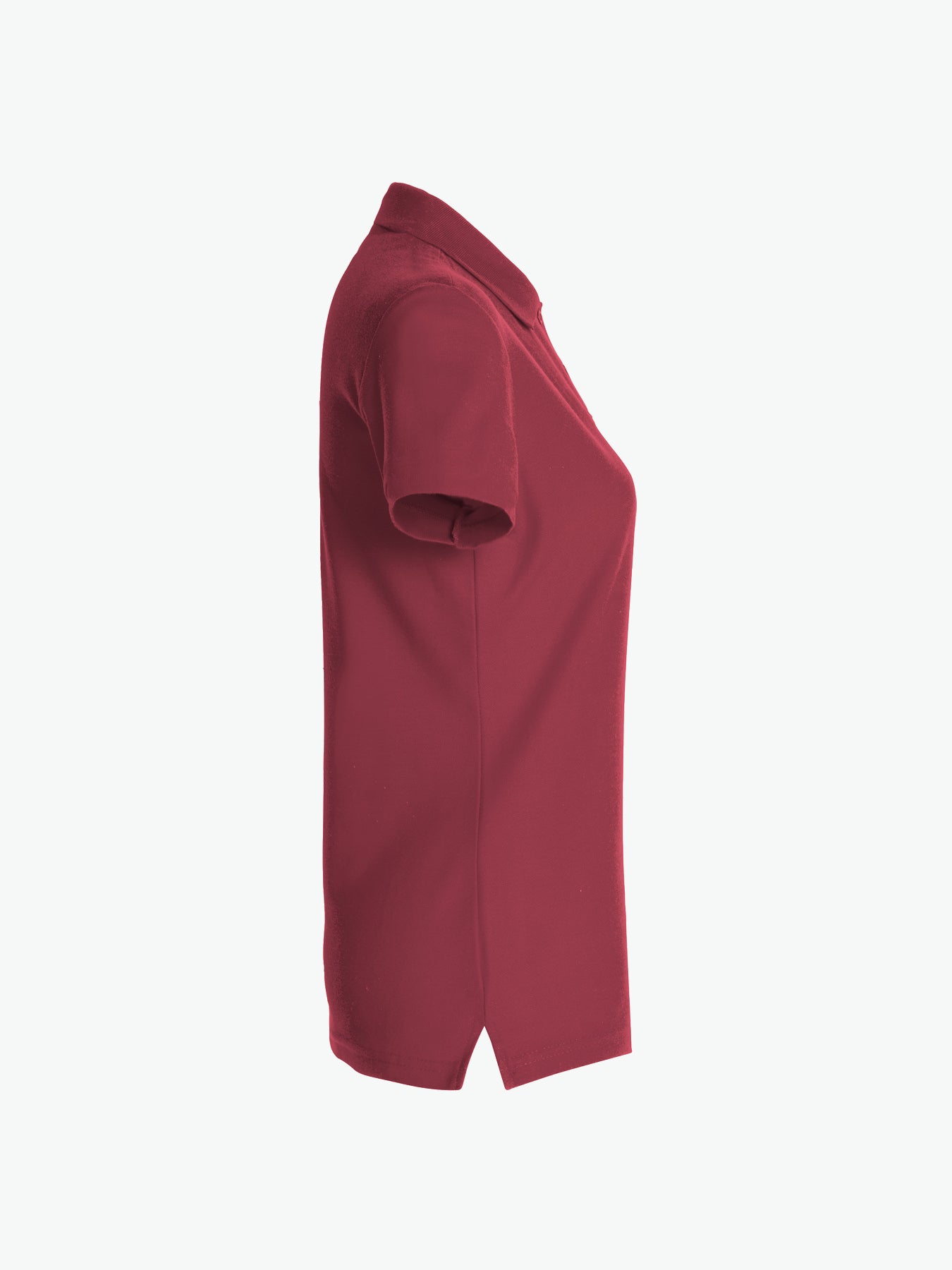 Clique Basic Polo Women - Bordeaux Polo Dames Clique