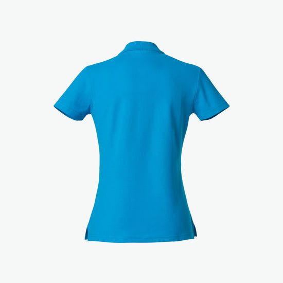 Clique Basic Polo Women - Turquoise Polo Dames Clique