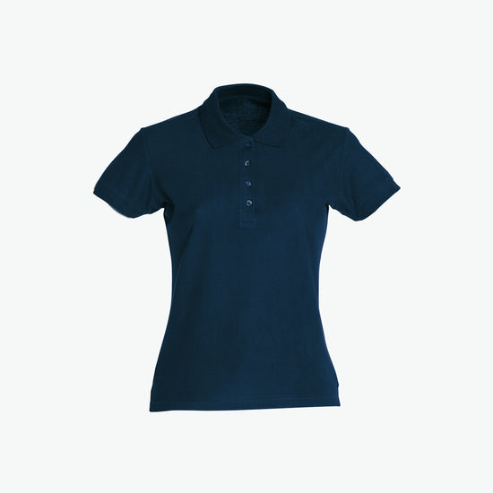 Clique Basic Polo Women - Dark Navy Polo Dames Clique XS