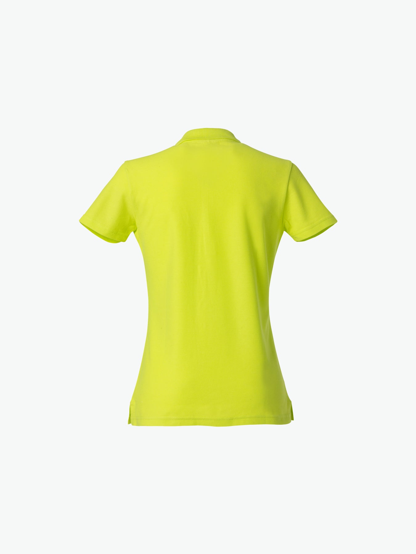 Clique Basic Polo Women - Signaalgroen Polo Dames Clique
