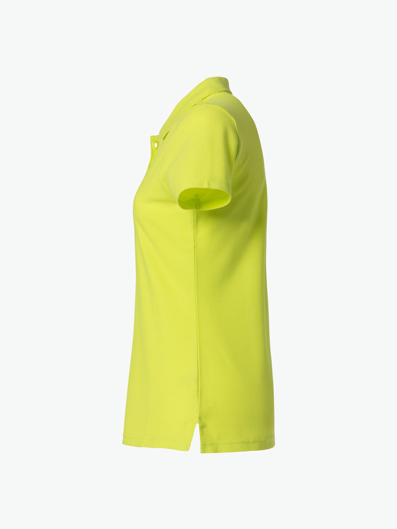 Clique Basic Polo Women - Signaalgroen Polo Dames Clique