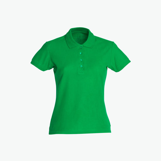 Clique Basic Polo Women - Appelgroen Polo Dames Clique XS