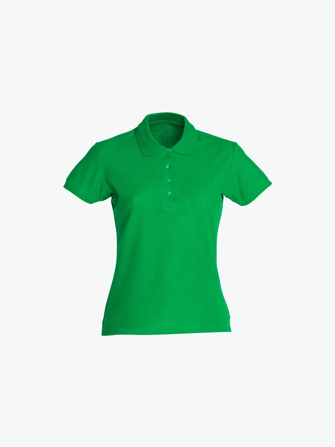 Clique Basic Polo Women - Appelgroen Polo Dames Clique XS