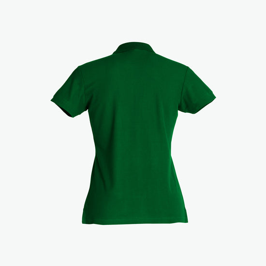 Clique Basic Polo Women - Flessengroen Polo Dames Clique