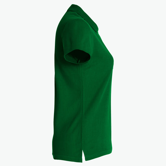 Clique Basic Polo Women - Flessengroen Polo Dames Clique