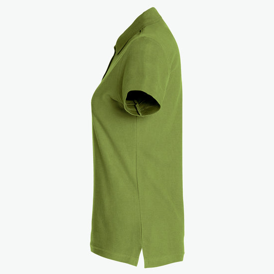 Clique Basic Polo Women - Legergroen Polo Dames Clique