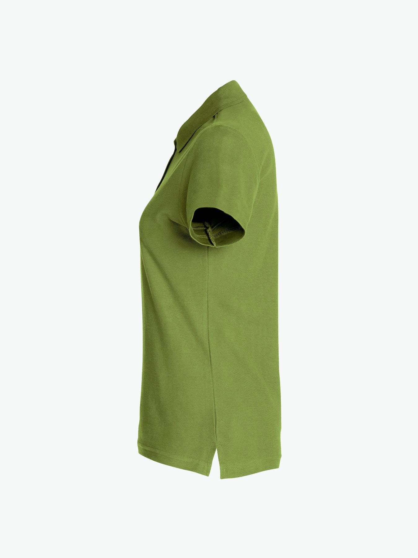 Clique Basic Polo Women - Legergroen Polo Dames Clique
