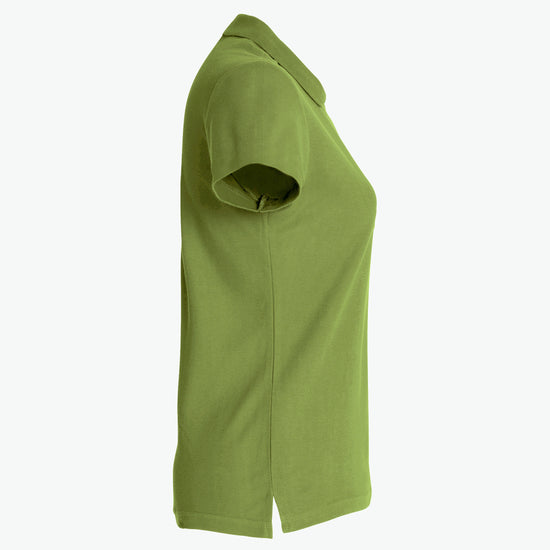 Clique Basic Polo Women - Legergroen Polo Dames Clique