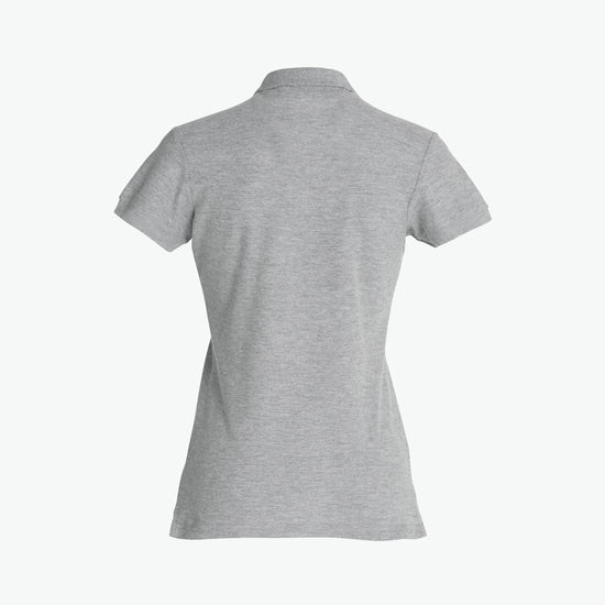 Clique Basic Polo Women - Grijsmelange Polo Dames Clique