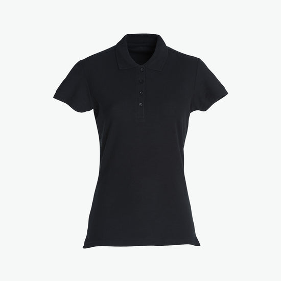 Clique Basic Polo Women - Zwart Polo Dames Clique XS