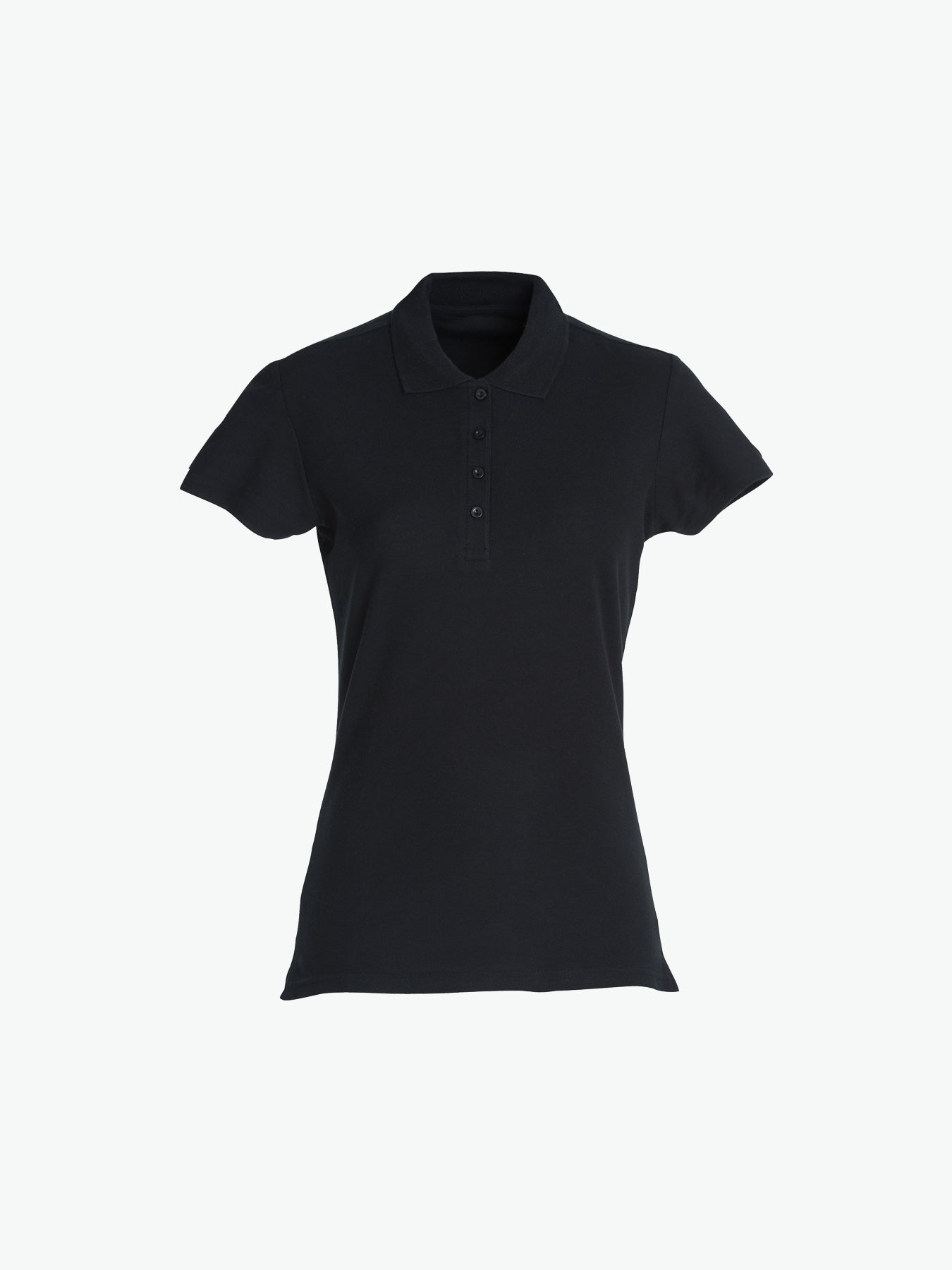 Clique Basic Polo Women - Zwart Polo Dames Clique XS