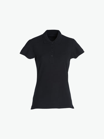 Clique Basic Polo Women - Zwart Polo Dames Clique XS