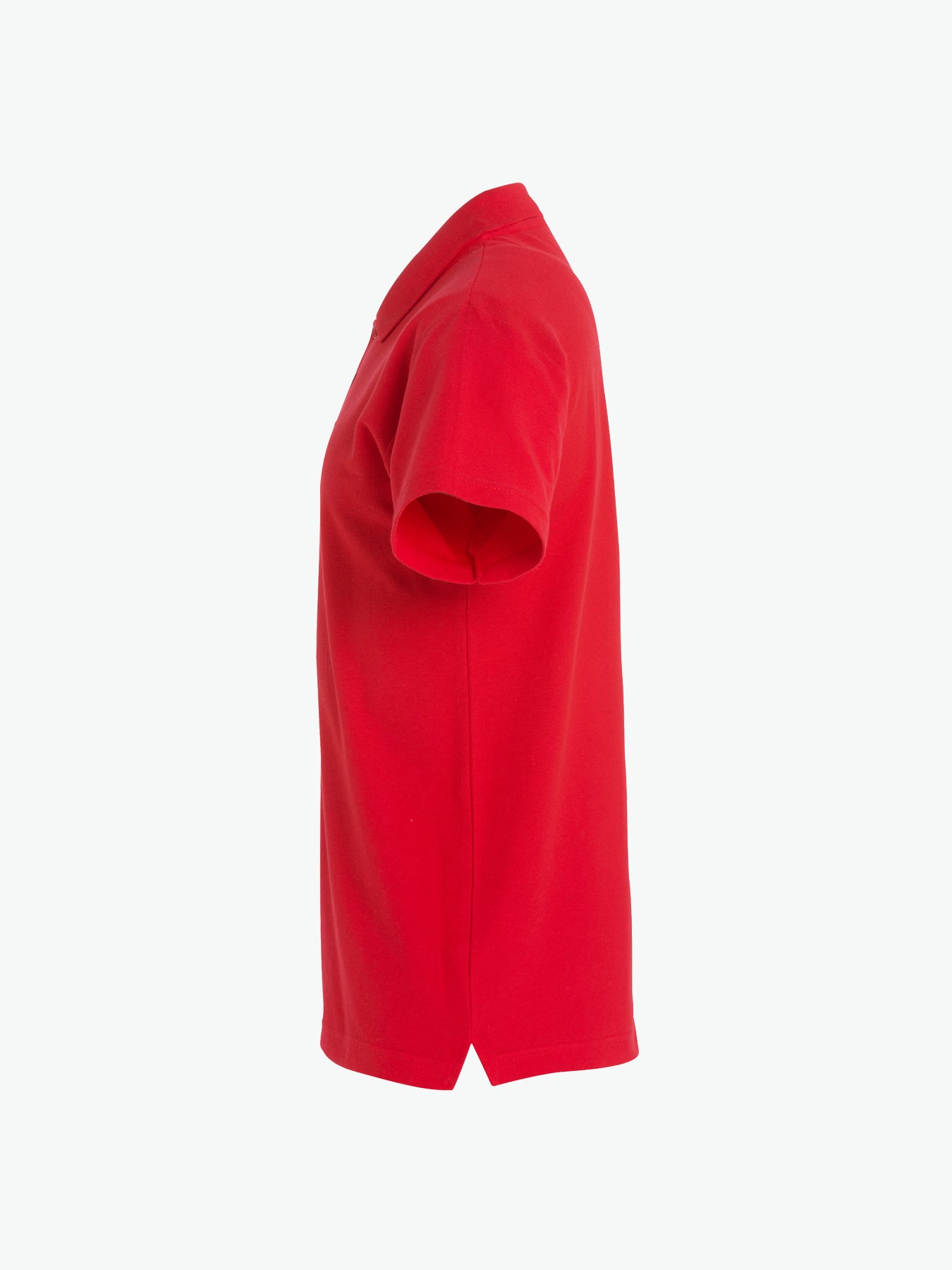 Clique Basic Polo S/S Junior - Rood Polo Junior Clique