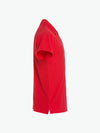 Clique Basic Polo S/S Junior - Rood Polo Junior Clique
