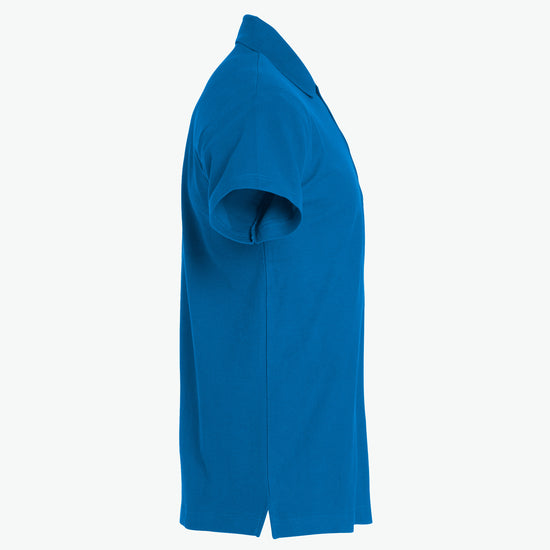 Clique Basic Polo S/S Junior - Kobalt Polo Junior Clique