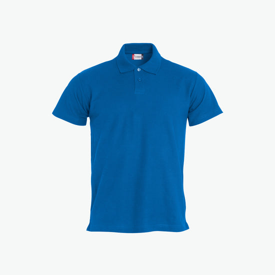 Clique Basic Polo S/S Junior - Kobalt Polo Junior Clique 90/100
