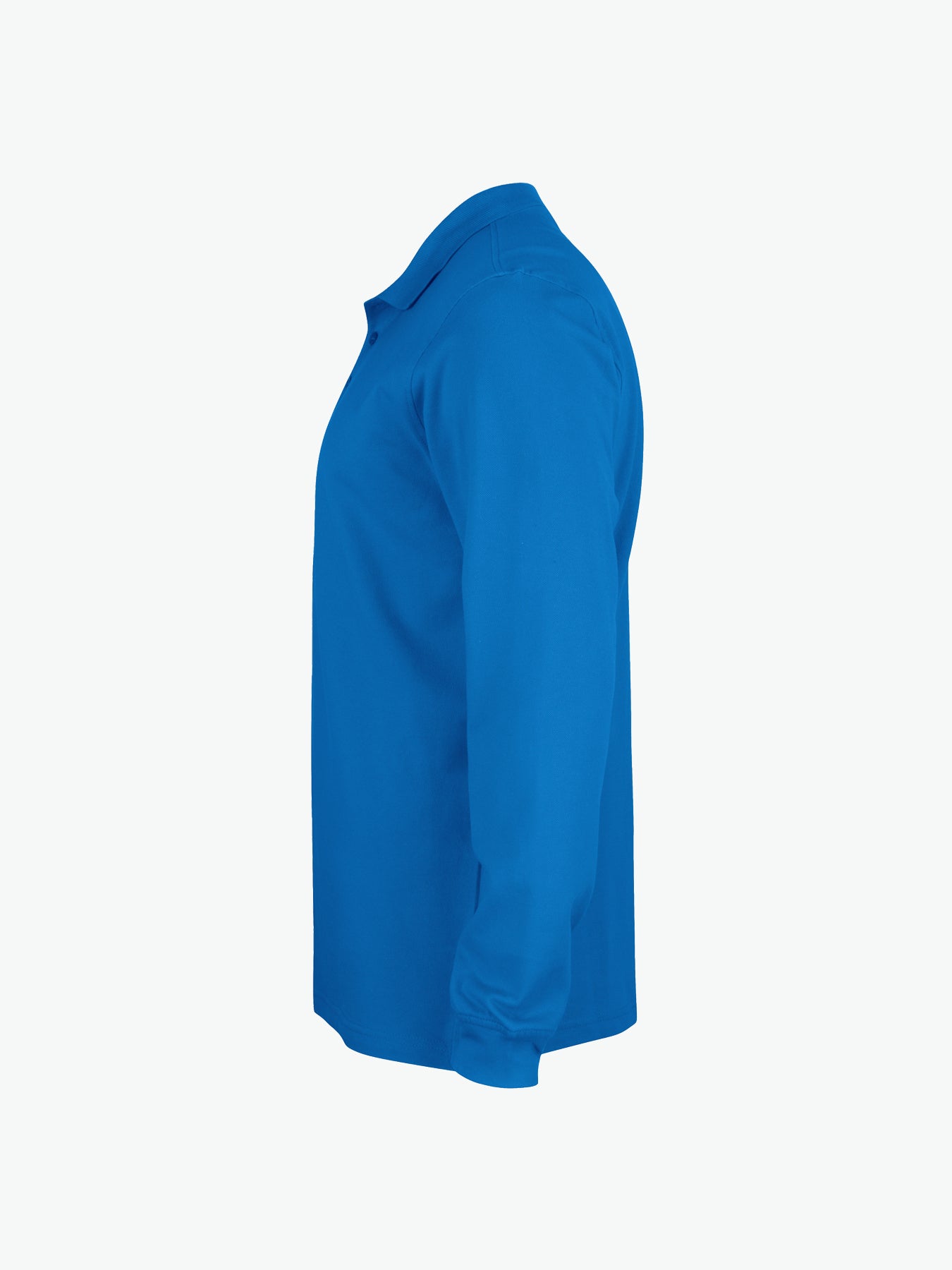Clique Basic Polo L/S Junior - Kobalt Polo Junior Clique