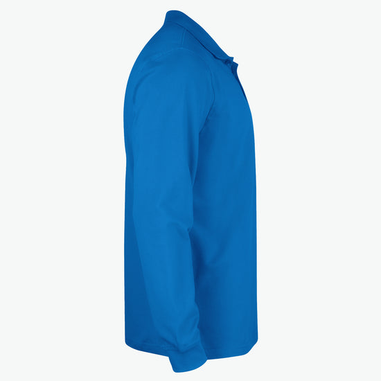 Clique Basic Polo L/S Junior - Kobalt Polo Junior Clique
