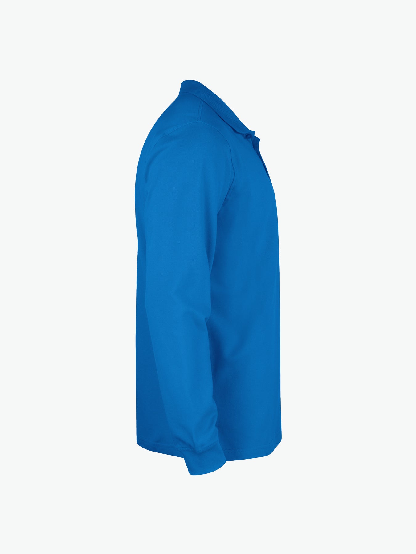 Clique Basic Polo L/S Junior - Kobalt Polo Junior Clique