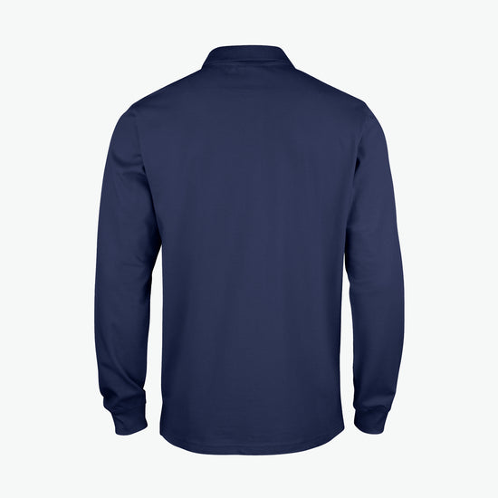 Clique Basic Polo L/S Junior - Dark Navy Polo Junior Clique