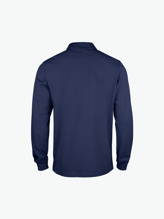 Clique Basic Polo L/S Junior - Dark Navy Polo Junior Clique