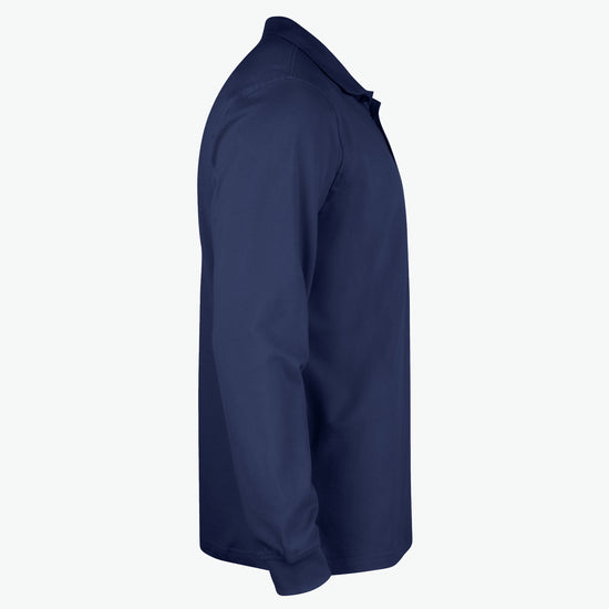 Clique Basic Polo L/S Junior - Dark Navy Polo Junior Clique