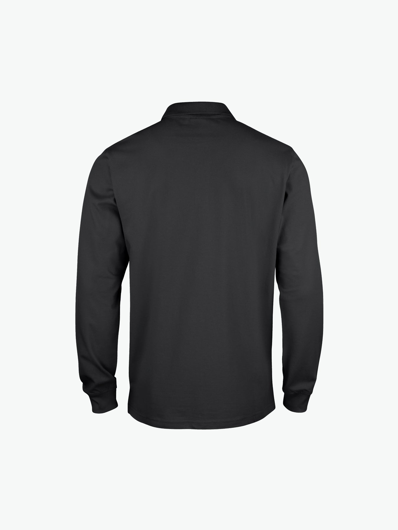 Clique Basic Polo L/S Junior - Zwart Polo Junior Clique