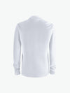 Clique Basic Polo L/S Pocket - Wit Polo Clique