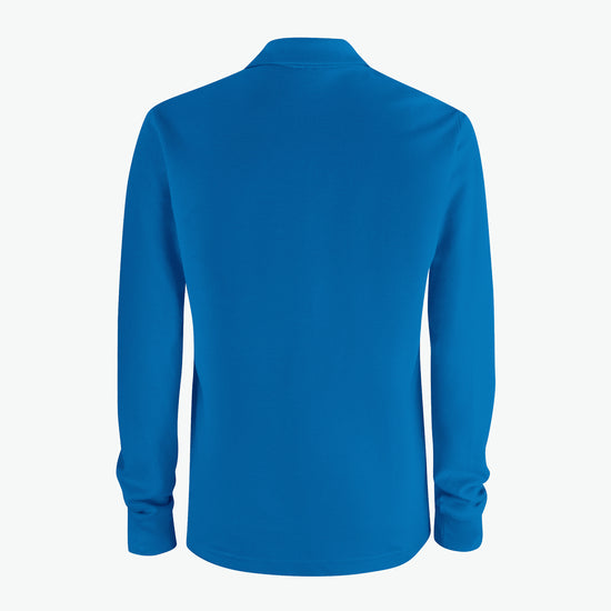 Clique Basic Polo L/S Pocket - Kobalt Polo Clique