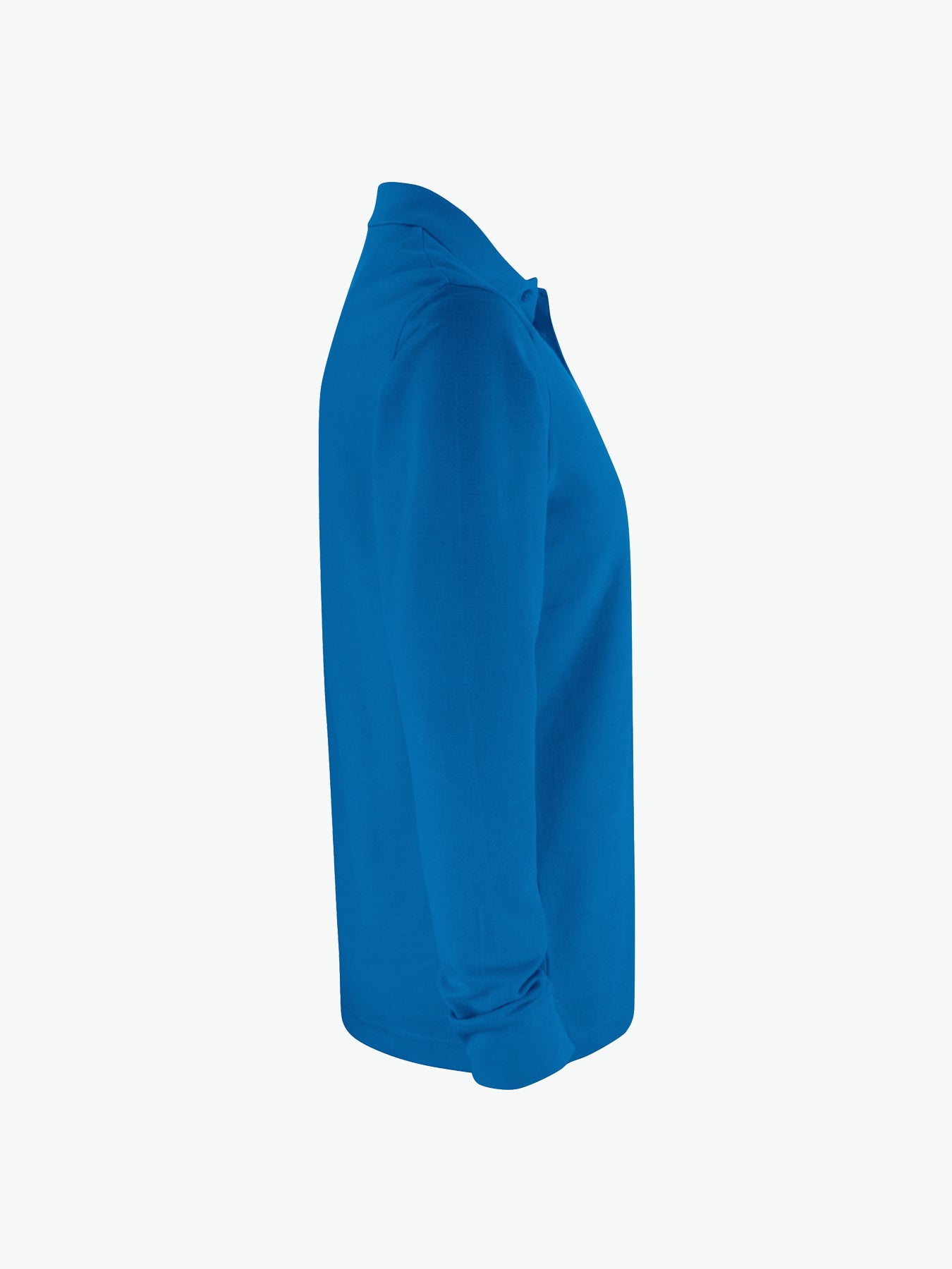 Clique Basic Polo L/S Pocket - Kobalt Polo Clique