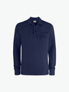 Clique Basic Polo L/S Pocket - Dark Navy Polo Clique S