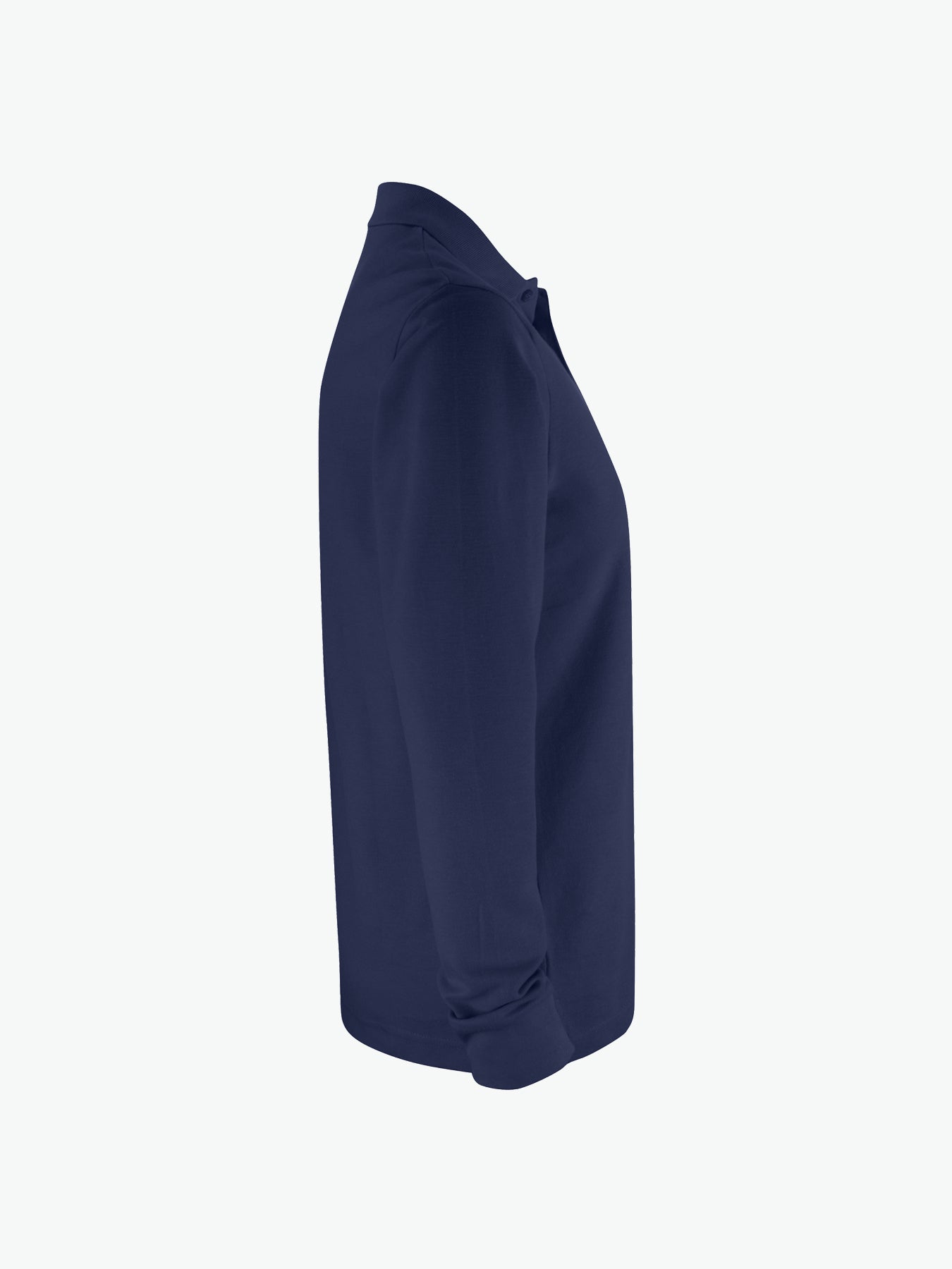 Clique Basic Polo L/S Pocket - Dark Navy Polo Clique