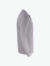 Clique Basic Polo L/S Pocket - Grijsmelange Polo Clique