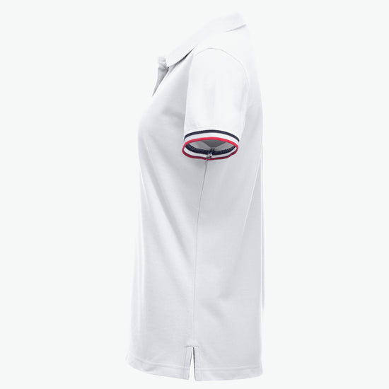 Clique Newton Polo Women - Wit Polo Dames Clique
