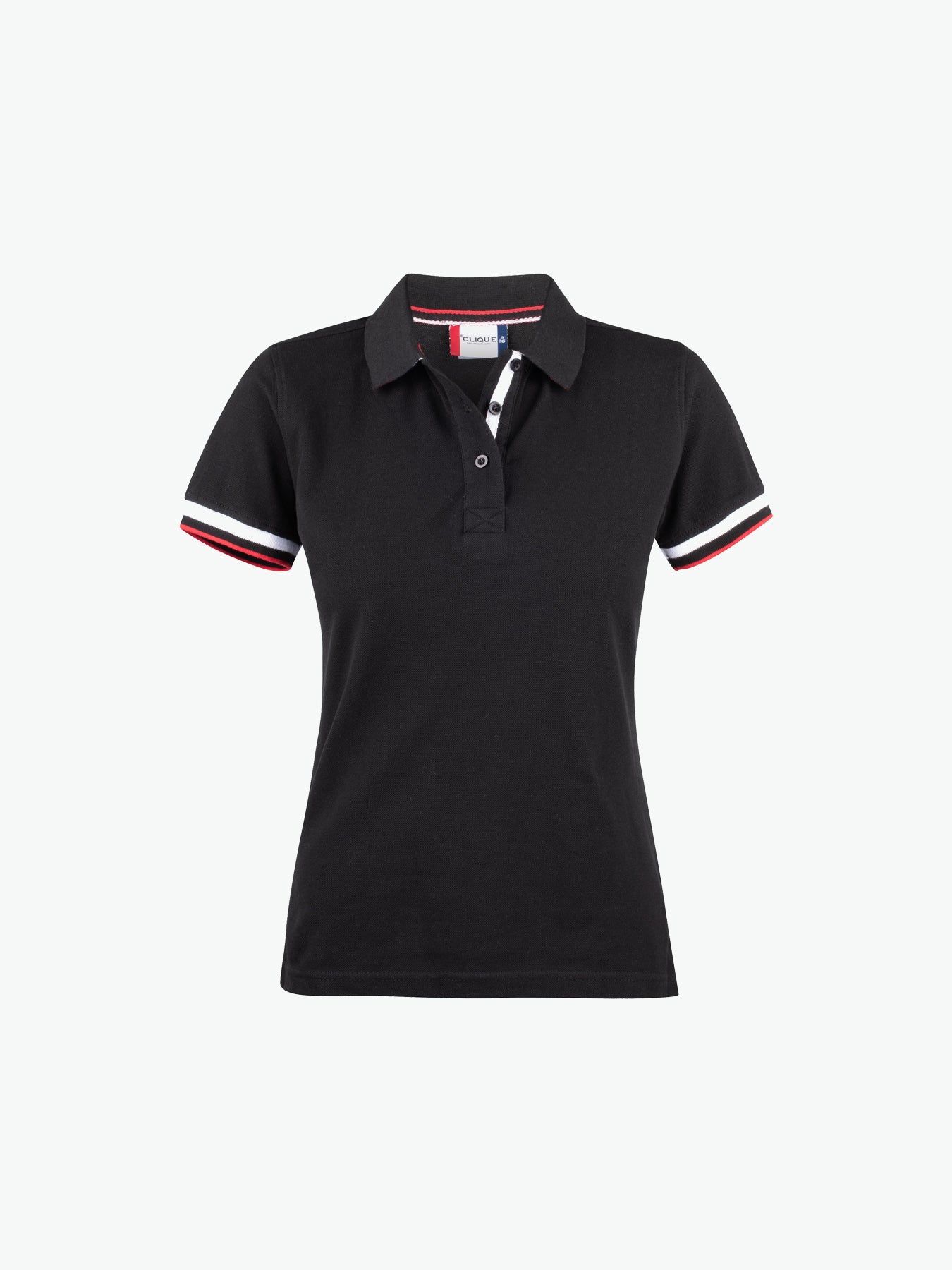 Clique Newton Polo Women - Zwart Polo Dames Clique S