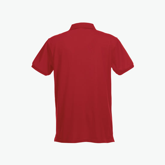 Clique Stretch Premium Polo - Rood Polo Clique