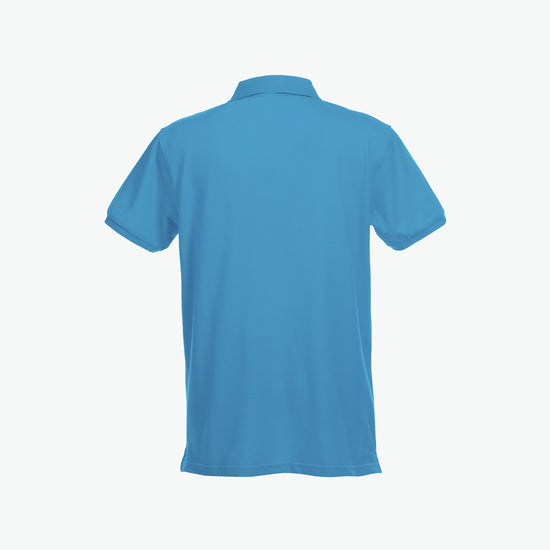 Clique Stretch Premium Polo - Turquoise Polo Clique