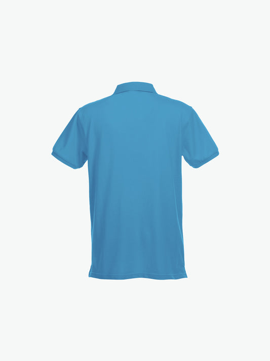 Clique Stretch Premium Polo - Turquoise Polo Clique