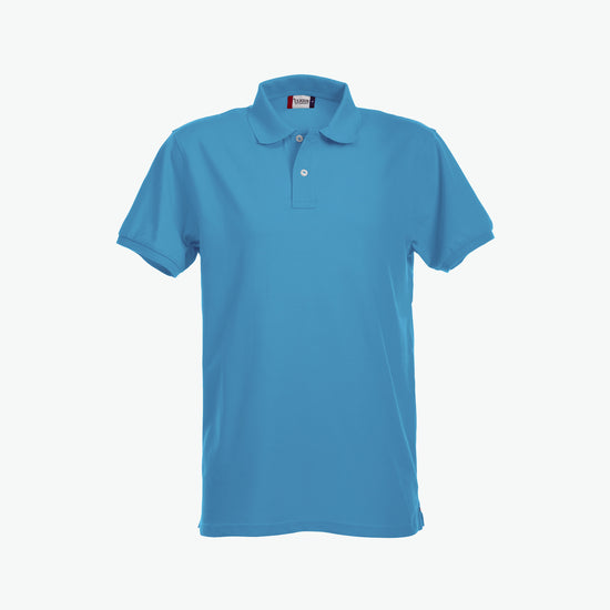 Clique Stretch Premium Polo - Turquoise Polo Clique XS